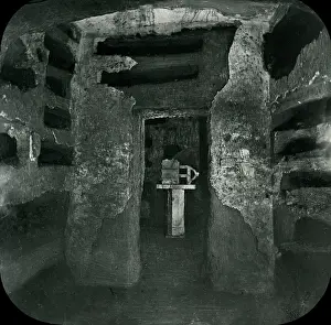 Decaying: Rome, Italy - Chapel of Pope Marcellinus, Catacombs of St Ca