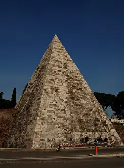 Magistrate: Rome. Pyramid of Cestius