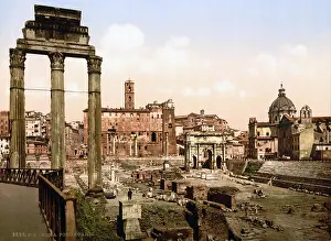 Boarium: Rome, Ruins of the Forum Boarium, Rome, ?