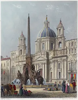 Bernini: ROME/S'AGNESE C1840
