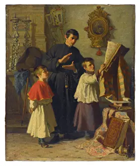 Dutuit: Rome, the singing lesson