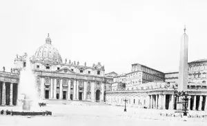 C1872: Rome, St Peter's c1872