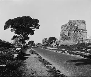Surfaced: Rome, surfaced Appian way, as a modern highway, ?