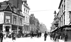 Romford: Romford, High Street 1910