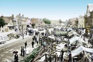 Romford: Romford, the Market 1908