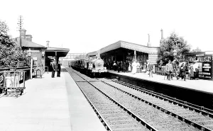 Romford: Romford, the Railway Station 1908