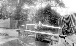 Stickleback: Romford, the River Rom at Stickleback Lane 1908