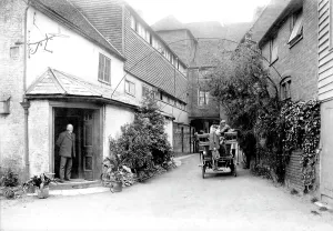 Romsey: Romsey, the White Horse Hotel 1903