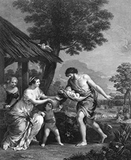 Remus: Romulus and Remus Given Shelter by Faustulus