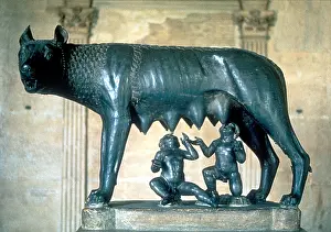 Remus: Romulus and Remus the legendary twin founders