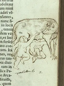 Remus: Romulus and Remus being suckled by Lupa