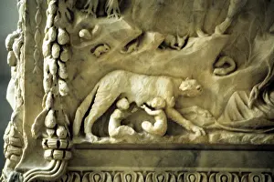 Remus: Romulus and Remus suckling from the she-wolf