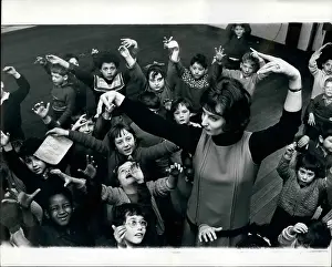Audiences: Ronah Lewis teaching musical expression to children, London