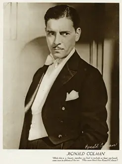 Colman: RONALD COLMAN
