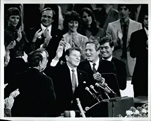 Accepts: Ronald Reagan accepts Republican nomination