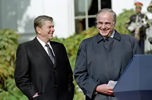 Chancellors: Ronald Reagan - Helmut Kohl - Politics
