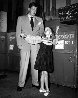 Mauree: Ronald Reagan, Maureen Reagan, 1947?