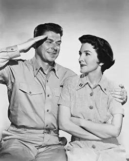 Submariners: Ronald Reagan and Nancy Davis stared in HELL CATS