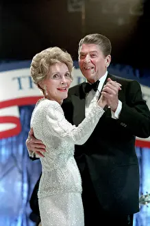 Inauguration: Ronald Reagan - Nancy Reagan - Inauguration Ball