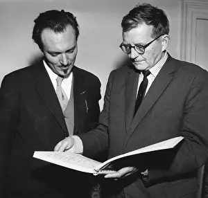Stevenson: Ronald Stevenson with Dmitri Shostakovich