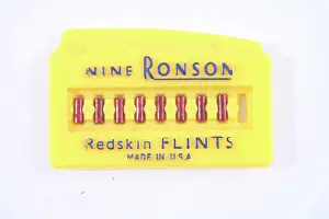 Ronson: Ronson Redskin lighter flints
