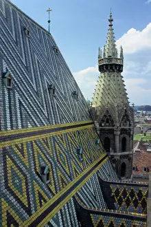 Landova: Roof of Saint Stephen's Cathedral