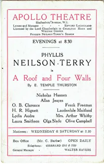 Thurston: A Roof and Four Walls by E Temple Thurston