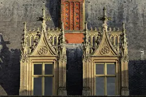 Noailles: Roof windows, Chateau de Maintenon, Eure-et-Loir, France