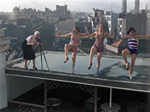 Thecolourisedpic: Rooftop Filming
