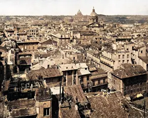 Rooftop: Rooftop view of Rome, Italy