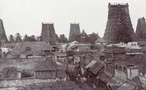 Madura: Rooftops of Madura, India