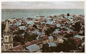 Roseau: Rooftops of Roseau - Dominica