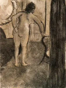Prostitute: Room in a Brothel, by Degas