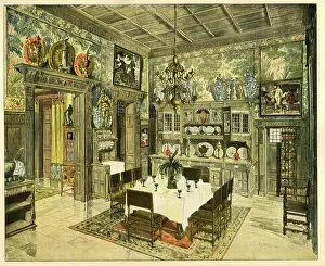 Rhineland: Room designed for a Rhenish industrialist