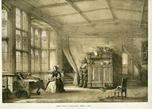 Knole: Room leading to the Chapel, Knowle, Kent