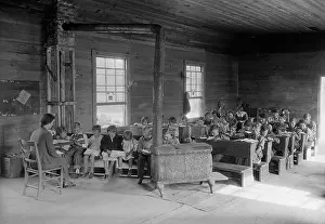 Lacks: One room school with 28 students of various ages