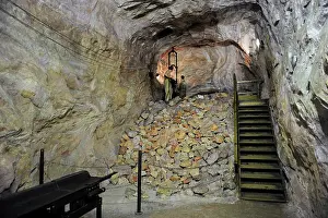 Miner: Room work in a potash mine. 1925