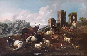 Vitoria: Roos - Shepherd and Cattle