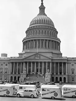 Csualpha: Roosevelt Caravan lined up before the Capitol. ?