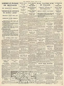 Calypso: Roosevelt pledges to send arms to the Allies