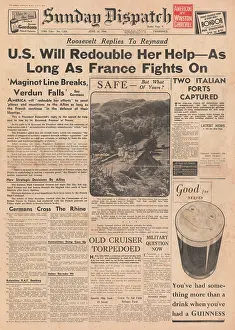 Calypso: Roosevelt pledges to send arms to the Allies