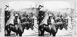 Tampa: Roosevelt's Rough Rider's arrival at Tampa, ?