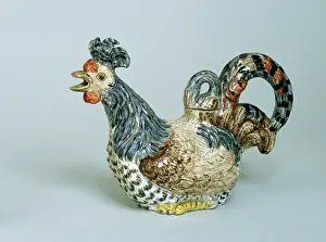 1756: Rooster teapot
