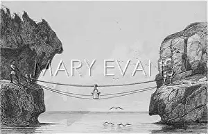 Shetlands: ROPE BRIDGE/SHETLANDS