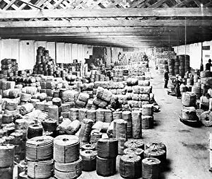 Ropeworks: Rope Packing Room, The Belfast Ropework Company Ltd