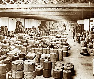 Ropeworks: Rope Packing Room, The Belfast Ropework Company Ltd