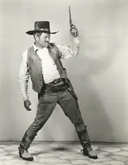 Gunfighter: Roping in cowboy