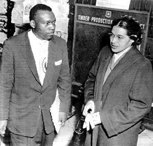 Urging: ROSA PARKS, and her attorney, Charles D. ?