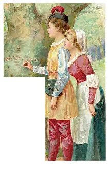 Marriot: Rosalind and Celia in As You Like It