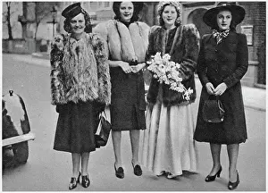 Vivienne: Rosalind Cubitt at a wedding, 1941